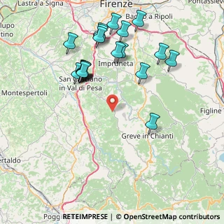 Mappa Via Fornace Casavecchia, 50026 San Casciano in Val di pesa FI, Italia (8.8555)