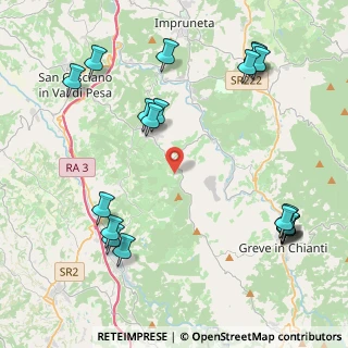 Mappa Via Fornace Casavecchia, 50026 San Casciano in Val di pesa FI, Italia (5.4825)