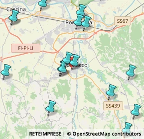 Mappa Traversa Via Livornese, 56038 Ponsacco PI, Italia (5.9885)