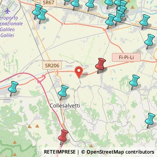 Mappa Via della Marginata, 57014 Collesalvetti LI, Italia (7.15)