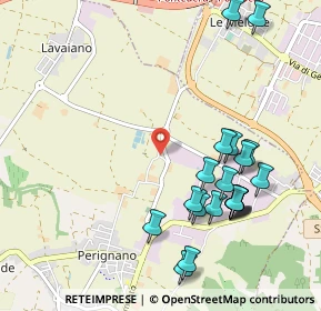 Mappa Via Melorie, 56035 Casciana Terme Lari PI, Italia (1.1705)