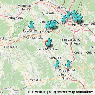 Mappa Via la Buca, 50051 Castelfiorentino FI, Italia (18.3965)