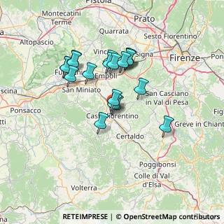 Mappa Via la Buca, 50051 Castelfiorentino FI, Italia (12.00737)