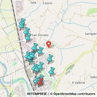Mappa Via la Buca, 50051 Castelfiorentino FI, Italia (0.617)