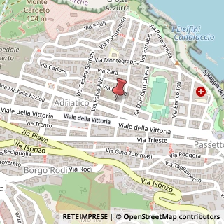 Mappa Via Carlo Maratta, 30, 60123 Ancona, Ancona (Marche)