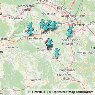Mappa Via della Lama, 50051 Castelfiorentino FI, Italia (10.67438)