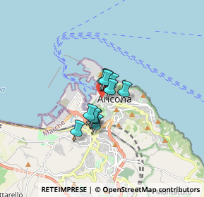 Mappa 60121 Ancona AN, Italia (0.85727)