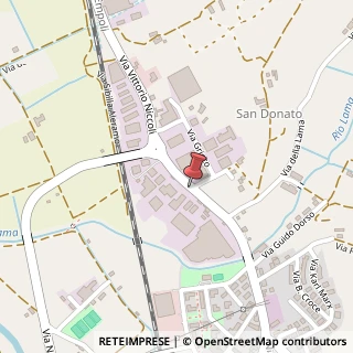Mappa Via Vittorio Niccoli, 27, 50051 Castelfiorentino, Firenze (Toscana)