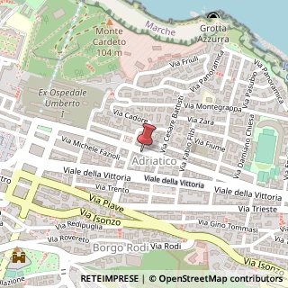 Mappa Corso Giovanni Amendola, 39, 60123 Ancona, Ancona (Marche)