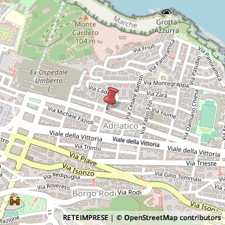 Mappa Piazza Don Giovanni Minzoni, 7, 60123 Ancona, Ancona (Marche)