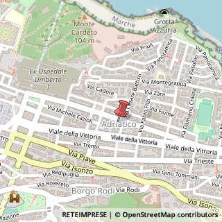 Mappa Corso Giovanni Amendola, 47, 60123 Ancona, Ancona (Marche)
