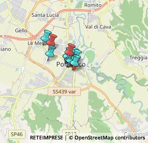 Mappa Via Giuseppe Giusti, 56038 Ponsacco PI, Italia (0.78583)