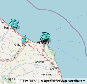 Mappa Via Terenzio Frediani, 60123 Ancona AN, Italia (6.72364)