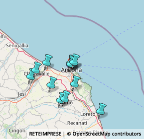 Mappa Via Terenzio Frediani, 60123 Ancona AN, Italia (11.6525)