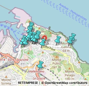 Mappa Via Terenzio Frediani, 60123 Ancona AN, Italia (0.7555)