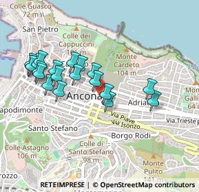 Mappa Via Terenzio Frediani, 60123 Ancona AN, Italia (0.4655)