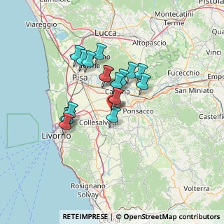 Mappa Via Lavoria, 56040 Crespina Lorenzana PI, Italia (10.91)