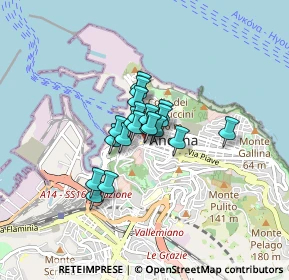 Mappa Via Villafranca, 60122 Ancona AN, Italia (0.449)