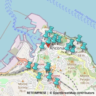 Mappa 60121 Ancona AN, Italia (0.9695)