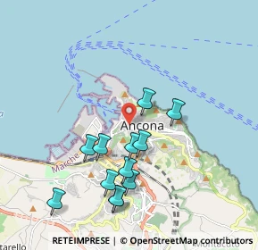 Mappa 60121 Ancona AN, Italia (1.92417)