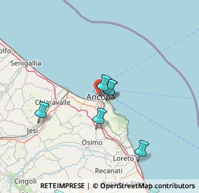 Mappa Via Villafranca, 60122 Ancona AN, Italia (33.436)