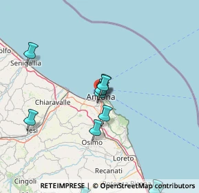 Mappa Via Villafranca, 60122 Ancona AN, Italia (19.29167)