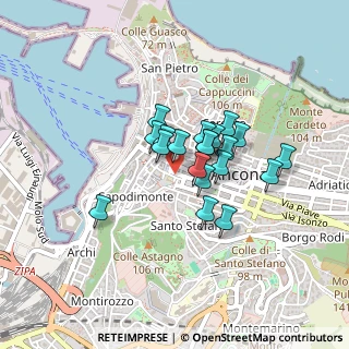 Mappa 60121 Ancona AN, Italia (0.3015)