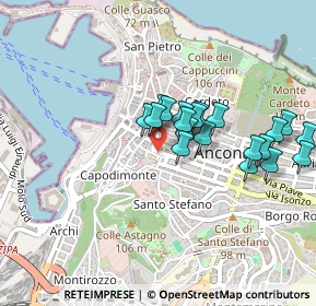 Mappa 60121 Ancona AN, Italia (0.399)