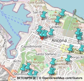Mappa 60121 Ancona AN, Italia (0.664)