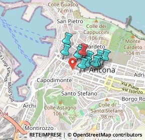 Mappa Via Villafranca, 60122 Ancona AN, Italia (0.23231)