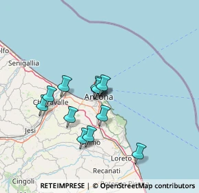 Mappa Via Alessandro Orsi, 60123 Ancona AN, Italia (11.73583)