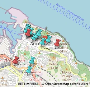 Mappa Via Alessandro Orsi, 60123 Ancona AN, Italia (0.81)