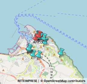 Mappa Via Alessandro Orsi, 60123 Ancona AN, Italia (1.04375)