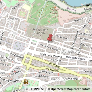 Mappa Corso Giovanni Amendola, 11, 60123 Ancona, Ancona (Marche)