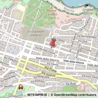 Mappa Corso Giovanni Amendola, 27, 60123 Ancona, Ancona (Marche)