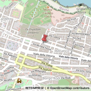 Mappa Corso Giovanni Amendola, 13, 60123 Ancona, Ancona (Marche)