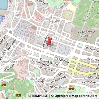 Mappa Via Castelfidardo, 1/B, 60121 Ancona, Ancona (Marche)
