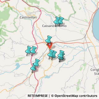Mappa Strada Statale 19 delle Calabrie, 87019 Spezzano albanese CS, Italia (6.87917)