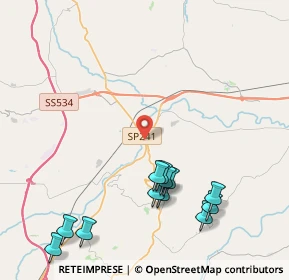 Mappa Strada Statale 19 delle Calabrie, 87019 Spezzano albanese CS, Italia (5.3575)