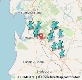 Mappa Via Antonio Gramsci, 09099 Uras OR, Italia (11.71933)
