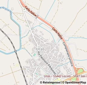 Mappa 09099 Uras OR, Italia (0.232)