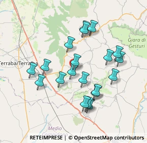 Mappa Via Santa Lucia, 09090 Masullas OR, Italia (7.56)