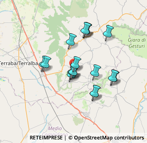 Mappa Via Santa Lucia, 09090 Masullas OR, Italia (6.03)