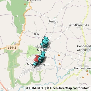 Mappa Via Trieste, 09090 Masullas OR, Italia (1.426)