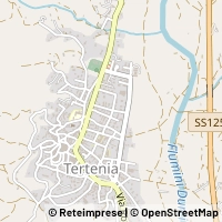 Hartă Tertenia