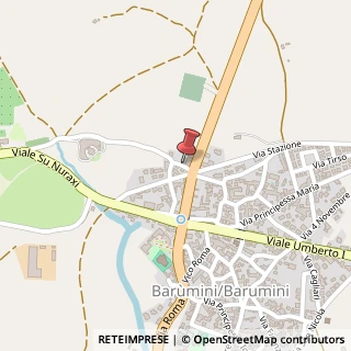 Mappa Via Porru, 4, 09021 Barumini, Medio Campidano (Sardegna)