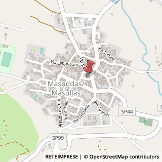 Mappa Via Giuseppe Garibaldi, 1, 09090 Masullas, Oristano (Sardegna)