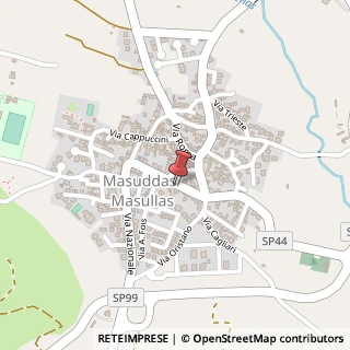 Mappa Via Nazionale, 63, 09090 Masullas, Oristano (Sardegna)