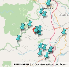 Mappa Via Aldo Moro, 87042 Altomonte CS, Italia (8.1015)