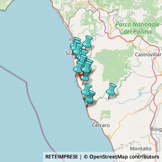 Mappa Contrada S. Lauro, 87020 Diamante CS, Italia (8.61067)